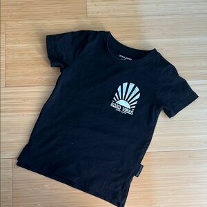 Good Vibes Black Kids T-Shirt